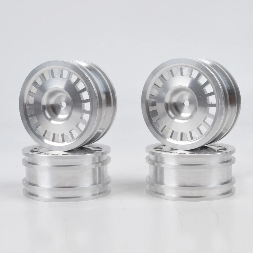 1/10 Drift Car Aluminum Rally Dish Wheel for Tamiya XV01/XV02Pro/TT02 RC On Road - Image 3 of 4