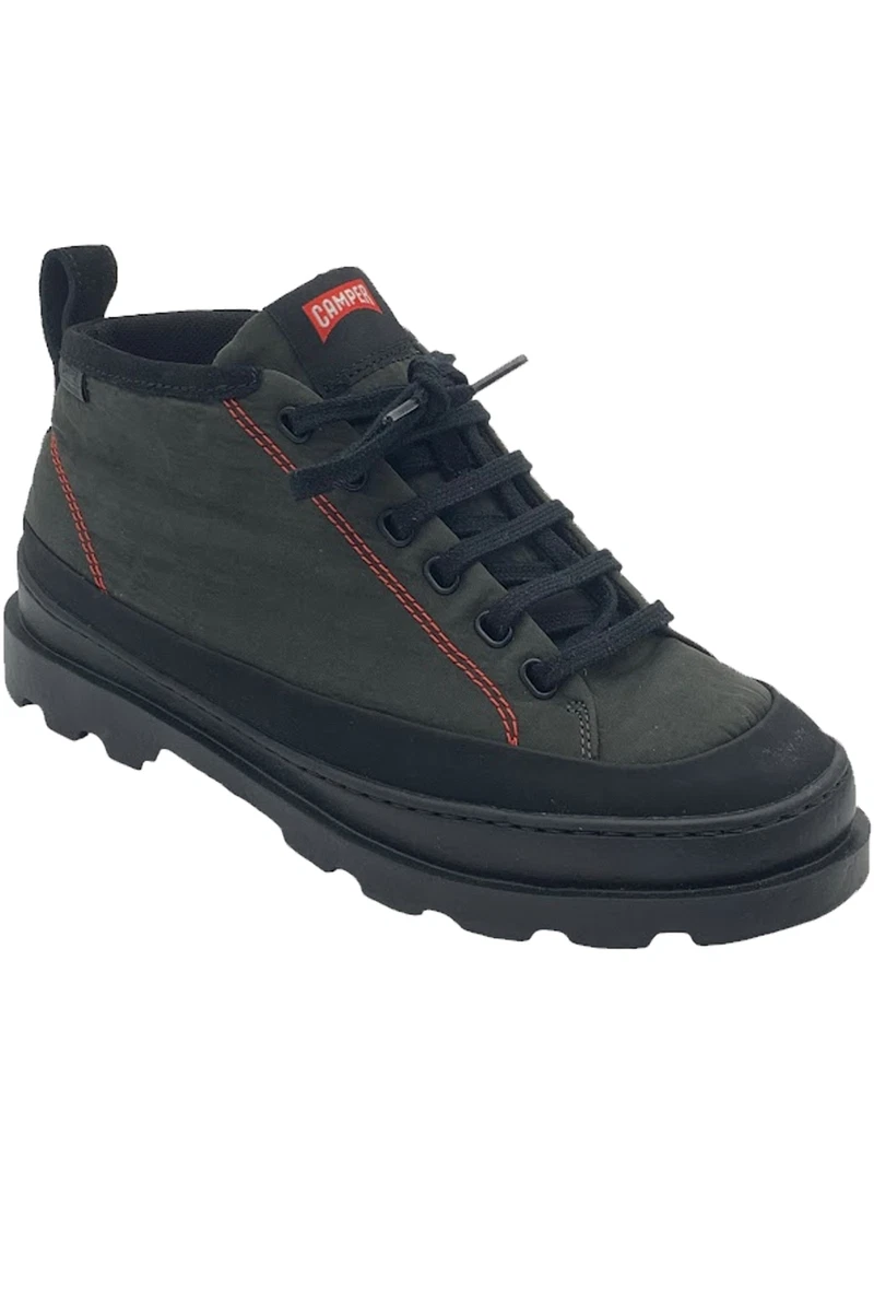 Camper Brutus suede lace-up boots - Red
