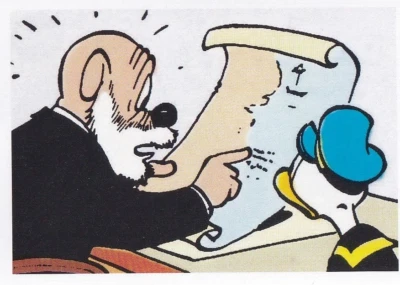 Panini Donald Duck 90 Jahre Sticker & Cards Collection Sticker Nr. 248