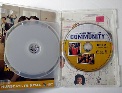 Community - The Complete Fourth Season DVD - Joel McHale, Alison