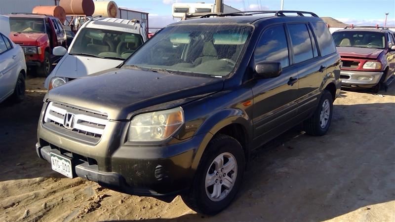 Trunk/Hatch/Tailgate LX Tinted Glass Fits 06-08 PILOT 28256688