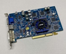 Scheda grafica 128 MB Asus ATi Radeon 9600XT VGA / DVI / S-Vid Out AGP ventola rumorosa