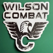 🔥 WILSON COMBAT 1911 Tactical Decal Sticker Made w/ 3M Scotcheal (Waterproof)