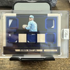2025 Bobby Witt Jr. Panini Three And Two Full Count Swatches / 15 !! Royals !!