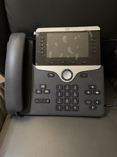 Cisco CP-8861-K9 IP Phone 8861 Color Display, Gigabit, PoE With Stand Handset