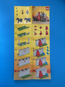 Lego Castle 6040 Blacksmith Shop Instruction Manual Only Vintage