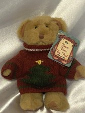 NWT Vtg Russ bears from the past Christmas Bear Soft 6  Plush Stuffed Animal NEW