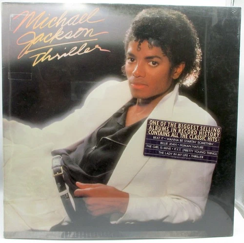 SEALED! Michael Jackson - Thriller LP! Epic QE 38112 Vintage!