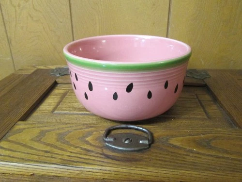 Fiestaware Watermelon GUSTO BOWL discontinued BIG deep cereal chili soup Fiesta