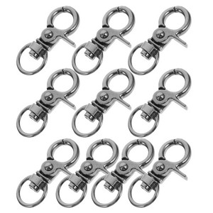 20pcs Boucle de porte de cage d'oiseau - Boucles anti-évasion, fixations métalliques, sécurité