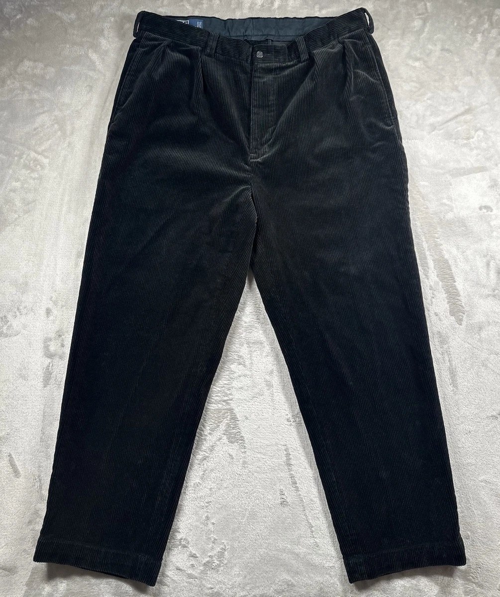 Polo Ralph Lauren Corduroy Black Pants for Men for sale | eBay