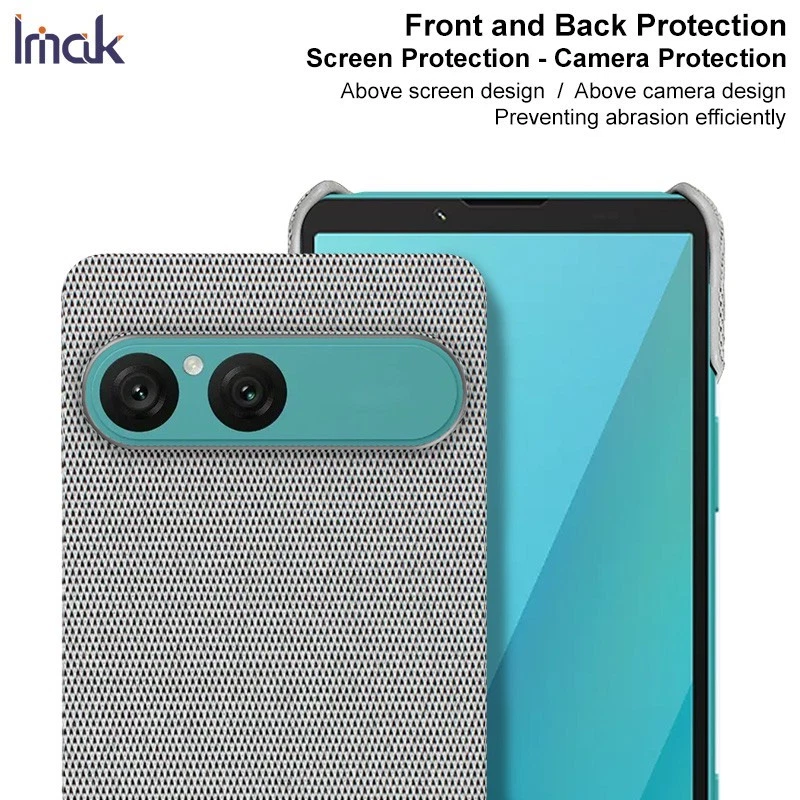 Imak 布料布纺织塑料后壳适用于索尼 Xperia 10 1 Vii 2025 10 Vi - 第 15/24 张图片