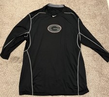 Nike Georgia Bulldogs Team-Issued Pro Combat Hypercool Fitted Shirt Black Sz XL