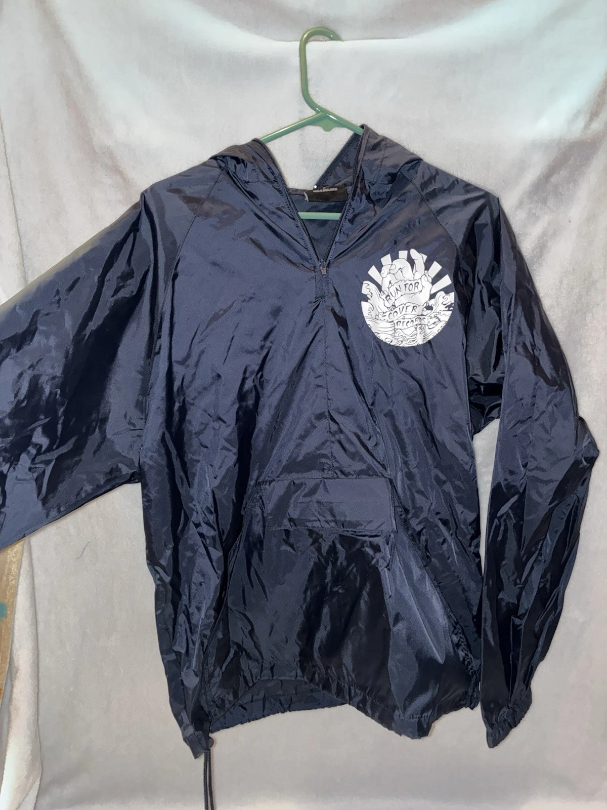 Citizen Vintage Windbreaker DEAD STOCK Run For Cover, Stay In Solitude Jacket - product detail image 2