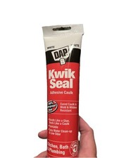 DAP Kwik Seal Adhesive Caulk - White 162ml 