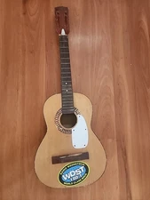 Vintage Paul BRETT ACOUSTIC 6 STRING GUITAR NEEDS WORK 36 1/2 LENGTH WOODSTOCK