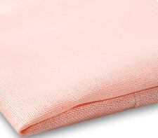 ZWEIGART 32 Count Blush linen Fat Half - 27 x 36 inches 