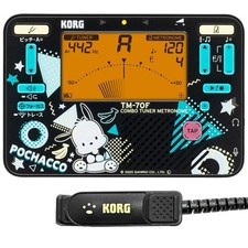 KORG TM-70C SPC Tuner Metronome Pochacco Sanrio Contact Mic CM-400 Compact Japan