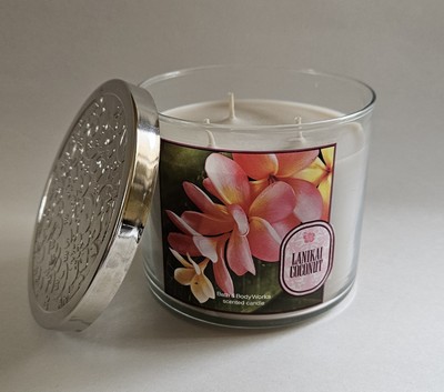 Bath & Body Works Jar Scented Candle 3-Wick Lanikai Coconut 14.5 oz