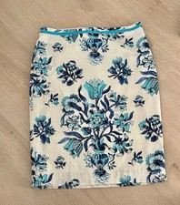 Vibrant Floral Talbots Casual Skirt Women's Size 4