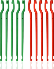 Easy Fish Hook Remover Tool 10pcs Fishing Disgorger Plastic Portable Unhook Extr