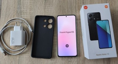 Xiaomi Redmi Note 13 4G - 128GB - 8GB RAM  Mint Green  OVP & 67W Charger Wie Neu