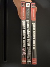 Grand Theft Auto Trilogy GTA III, Vice City & San Andreas (PS2) Black Label