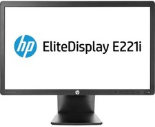 HP E221i 21.5" LED Backlit 1920x1080 Monitor No Cords As-Is 