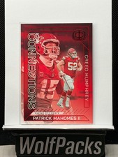 2025 Panini Icon Collection - Connections Patrick Mahomes, Creed Humphrey #IC-25