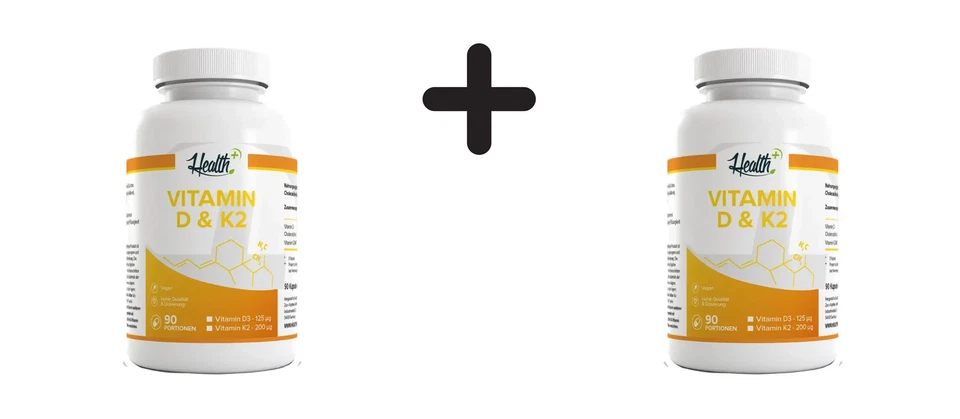 2 x Zec+ Health+ Vitamin D3+K2 (90) (184,86 EUR/kg) - Bild 1 von 1
