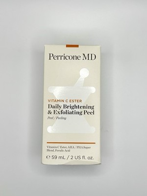 Perricone MD VITAMIN C ESTER Daily Brightening & Exfoliating Peel 2oz New in Box