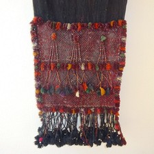 Antik! Berber Frauen Hochzeit Kopfschmuck Kopfbedeckung Kapuzenschal - Tunesien