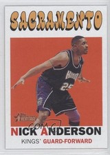 2000-01 Topps Heritage Nick Anderson #131 0n6