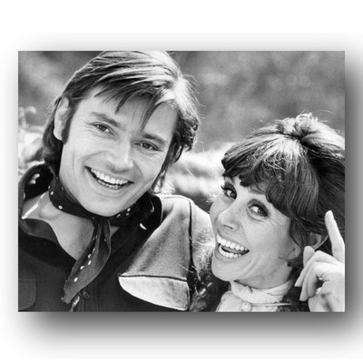 Pete Duel, Susan Strasberg Photo 8x10 Alias Smith And Jones TV Western 1970s