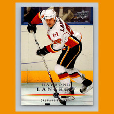 Daymond Langkow #168 2008-09 Upper Deck Calgary Flames Hockey Card NHL