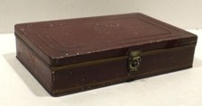 alte leere Vintage Kurmark Zigarettendose  Bl...