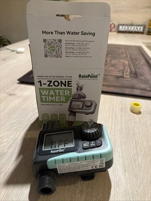 RainPoint 1-Zonen Bewässerungstimer ITV105 Automatische Gartenbewässerung