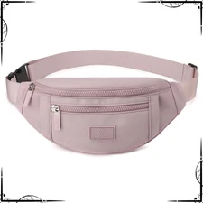 Waterproof Unisex Waist Bag Shoulder Women Men Lightweight Handbag Crossbody 
