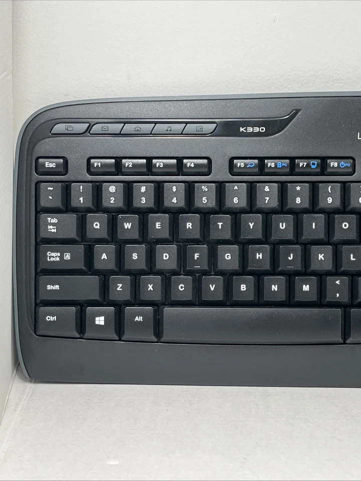 Logitech K330 Wireless Keyboard Model K330 Keyboard Only, No Receiver TESTED - Image 2 of 4