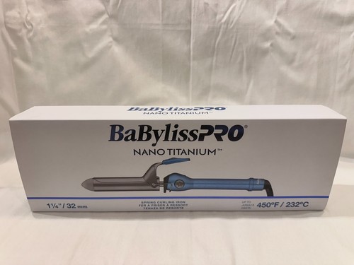 BabyBliss Pro Nano Titanium Spring Curling Iron 1.5 Inch