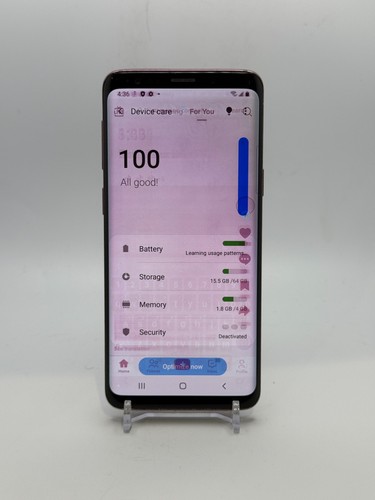 Samsung Galaxy S9 - pink - 64GB - (entsperrt) - Smartphone - Beschreibung lesen