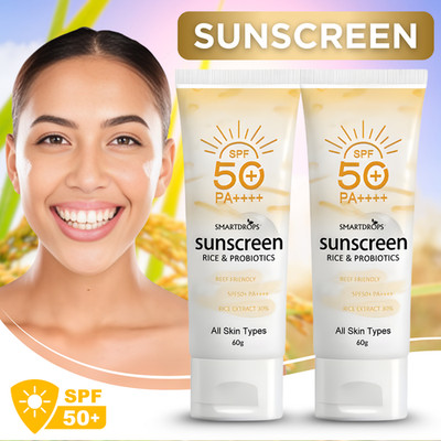 SPF 50 PA++++ Sunscreen Cream All Skin Types Sun Protection Sunscreen - Pack 3