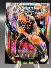 2024-25 Panini Select - Premier Level Jakobe Walter Rc #195 Tectonic Prizm