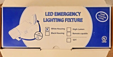 EELP EM1 LED-CS Battery Powered Emergency Double Head LED Light Fixture NEW