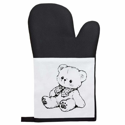 Ofenhandschuh/Handschuh ''Süßer Teddybär sitzend'' (OG00054735)
