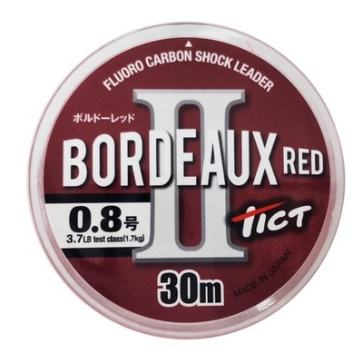 Tict Bordeaux Red Ii 30M 0.8号 (3.7Lb)_