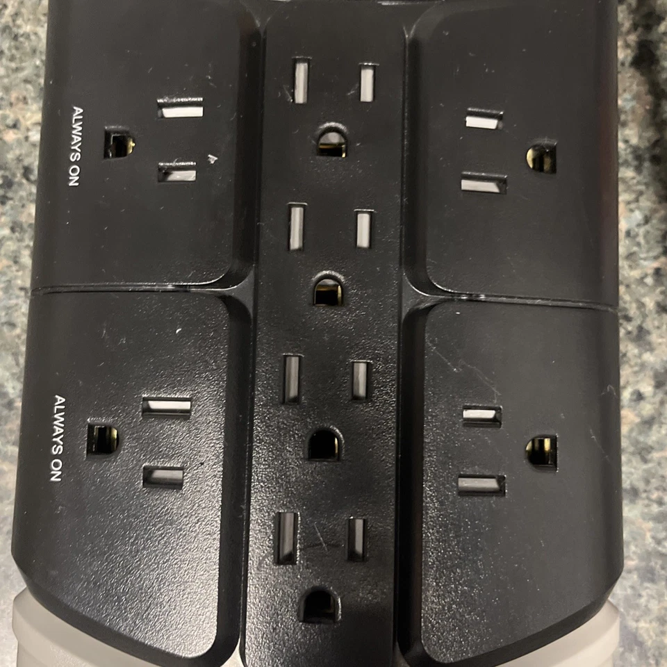 APC Performance Surge Arrest Protector  8 Outlets Phone/wall/modem 10 Ft Cord - Image 4 of 4