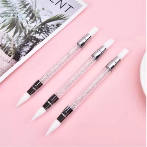 Double Head Silicone Nail Art Pen Carving Flower Sculpting Pen Manicure - Picture 10 of 18