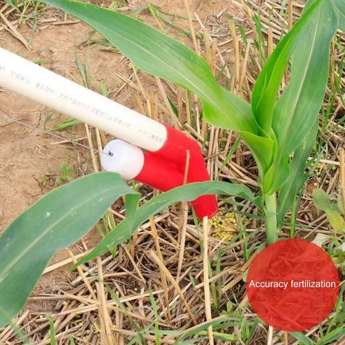 Beans Planter Flexible Handle Manual Fertilizer Spreader with Bag for Farm f5d3 - Picture 11 of 11
