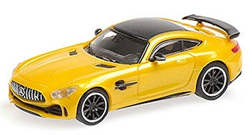 Mercedes AMG Gt / S R Coupè Giallo Metallico 2017 1:87 Minichamps
